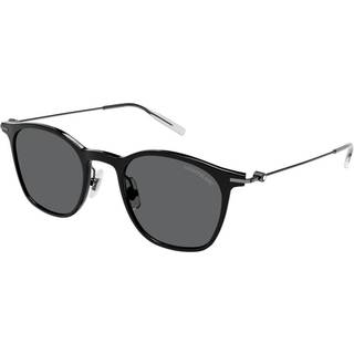 Montblanc MB0098S 010 53 Solbriller Mænd Black - Black - 53mm