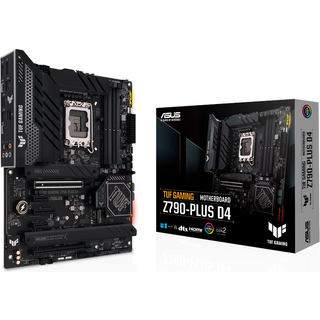 ASUS TUF GAMING Z790-PLUS D4 Bundkort - Intel Z790 - Intel LGA1700 socket - DDR4 RAM - ATX