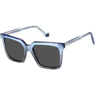 Polaroid PLD 4115/S/X WS6/M9 54 Solbriller Kvinder Blue - Blue Grey - 54mm