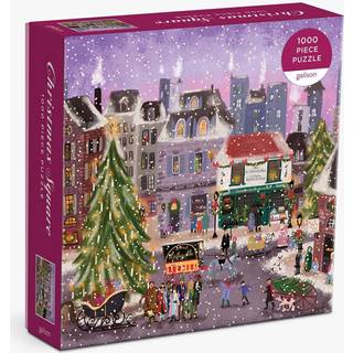 Joy Laforme Christmas Square 1000 Piece Puzzle in Square Box