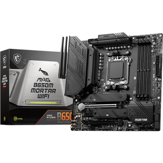 MSI MAG B650M MORTAR WIFI Bundkort - AMD B650 - AMD AM5 socket - DDR5 RAM - Micro-ATX