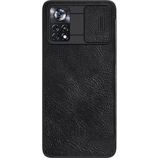 Nillkin - Qin Leather Pro case for Xiaomi Poco X4 Pro 5G black