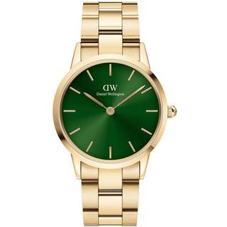 Daniel Wellington DW Watch Iconic Link Emerald Gold 36mm