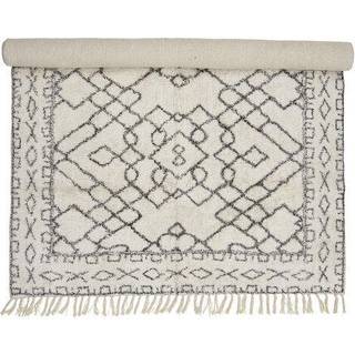Bloomingville - Jaqueline Gulvtæppe White/Cotton