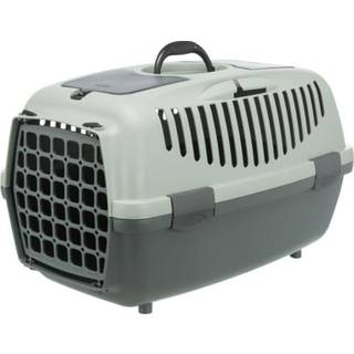 Trixie Be Eco Capri 3 transport box S: 40 × 38 × 61 cm anthracite/grey-green