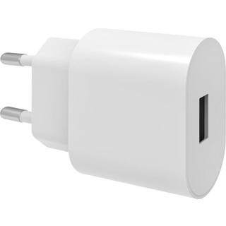 Gelia Opladervægstik 1 x USB, hvid