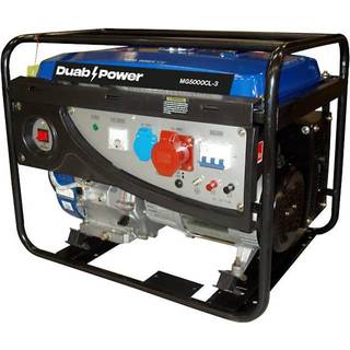 Duab-Power Generator MG5000CL-3 1-faset/3-faset Benzin