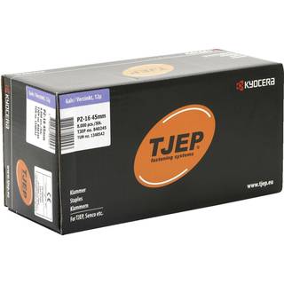 Tjep klammer elgalv. PZ-16 1,6x10,8x45 8000stk/pk m/lim 840245 m/lim