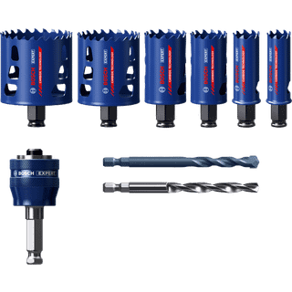 BOSCH EXPERT Hulsavssæt Tough Material EXPERT Tough Material hulsavssæt, 22/25/35/51/60/68 mm, 9 stk.
