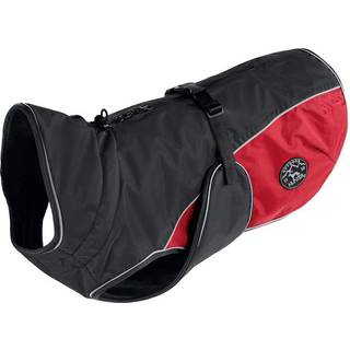 Hunter Coat Uppsala Cozy Hundefrakker størrelse Rücken 55 cm - Hals 36-72 cm, Bauch 66-102 cm farve grey/red