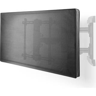 Nedis udendørs TV-cover til 55-58" fjernsyn, sort, 1 stk.