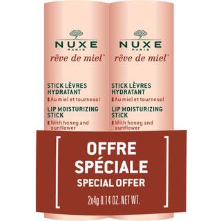 NUXE Reve De Miel Lip Stick Duopack 2 x 4 g