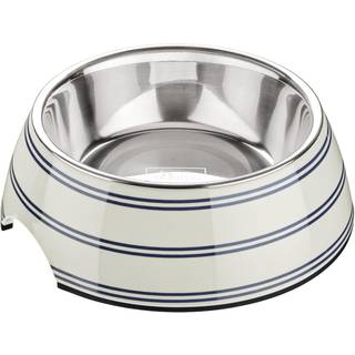 Hunter Silda Melaminskål - Hvid/Grå - 160 ml