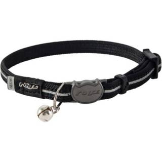 Rogz AlleyCat Halsbånd - Sort / 16,6-23 cm / 8 mm