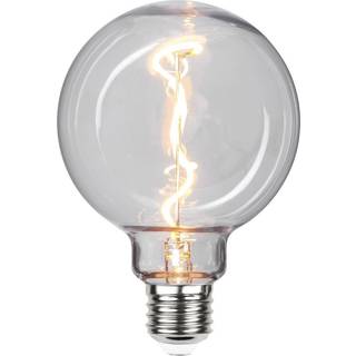 Star Trading - LED LAMP E27 G95 Udendørs belysning PC Cover Filament - 1.0W - 2200K