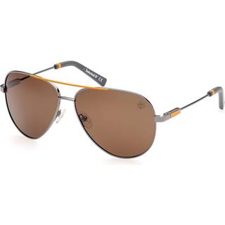 Timberland TB9270 Polarized 07H 62 Solbriller Mænd Grå - Dark Nickel Grey - 62mm