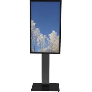 HI-ND Floorstand portrait LG 55X2E White Black Flat panel Multimedia stand