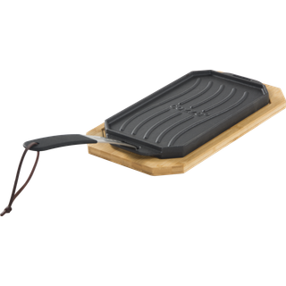 Cozze Støbejernspande, vendbar med bordskåner 165x330 mm