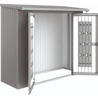 Dørpakke til Biohort Woodstock 230 Sølv Metallic - 35002
