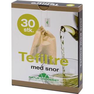 Natur Drogeriet Tefiltre med snor 30 stk.