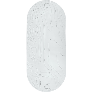 Boon Griffle tekstureret ikke -slip baby badekar tub mat h?ngende krog og dr?ningshuller badem?tgr?