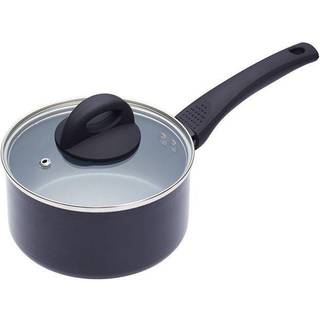 Masterclass Masterclass Grey 16cm Ceramic Coated Saucepan