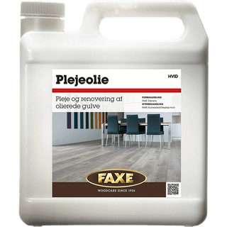 FAXE Plejeolie hvid - 2,5 liter