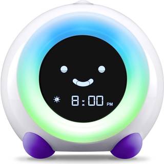 Littlehippo Mella: Klar til at rejse b?rns s?vntr?ner Night Light Sound Machine og OK for at v?gne v?kkeur til b?rn - lys lilla