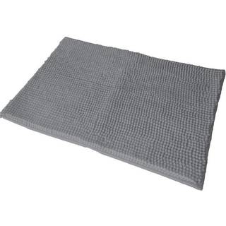 Bademåtte Peak 50x80cm, 100% polyester, Grå