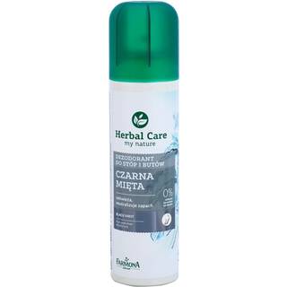 Farmona Herbal Care Black Mint Spray deodorant Til sko og fødder 150 ml - 150 ml