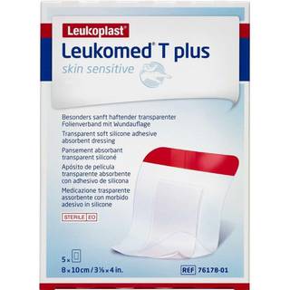 Leukoplast Leukomed T Plus Skin Sensitive 8x10 cm - 5 stk.