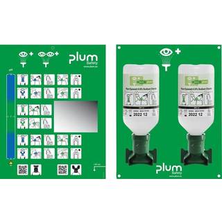 plum Øjenskyllestation Combi 2 x 500 ml Eyewash (4694)