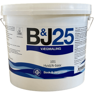 B&J 25, Vægmaling - 2,7 L