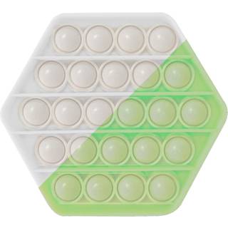Fidget Pop It - Sekskantet/Glow in the dark, 1 stk