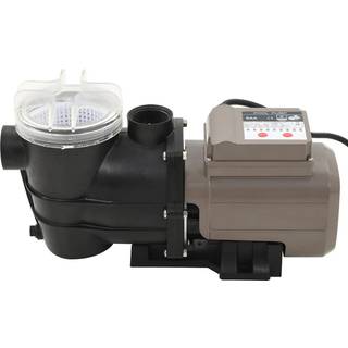 poolpumpe med timer 0,25 HK 8000 l/t. sort
