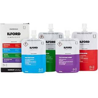 Ilford Simplicity Starter Kit photochemistry for B&amp,W film development (2xKB or 1xRF)