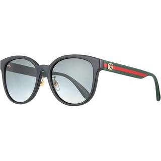 Gucci Kvinde GG0854SK col. 001 Solbriller Injiceret Sort Grå Cat Eye Skygge