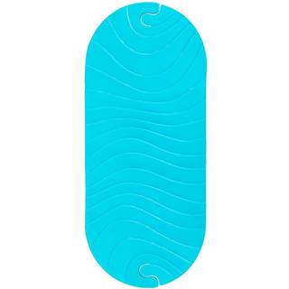Boon B11192 Ripple tekstureret ikke -slip baby badekar tub mat med h?ngende krog og dr?nhuller bl?