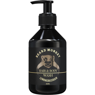 Beard Monkey Hair & Body Wash Lemongrass 250ml