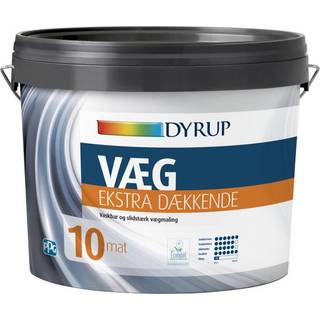 Dyrup væg 10 ekstra dækkende base 30 4,50l - På lager i butik