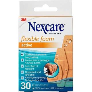 Nexcare Active Flexible Skumplastre (30 stk)
