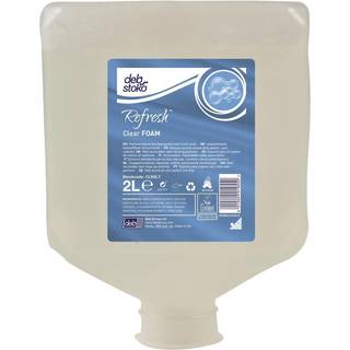 Deb Refresh Clear Foam skumsæbe, 2 ltr.