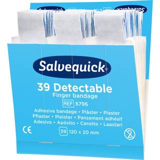 Salvequick Plaster | Detect. Finger | 39 plastre