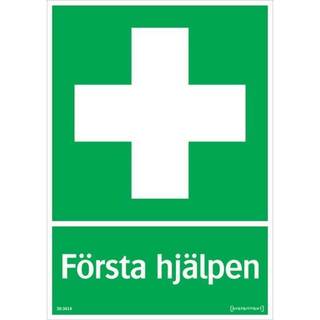 Skilt Førstehjælp, 210x297 mm
