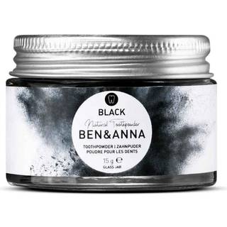 Naturlig Charcoal Tandpasta Pulver BEN & ANNA Xylitol 15g