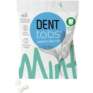 DentTabs Tandpasta Tabletter Med Fluor 125 stk.