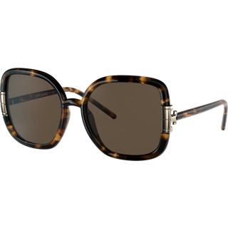Tory Burch TY9063U 151973 56 Solbriller Kvinder Tortoiseshell - Dark Tortoise - 56mm