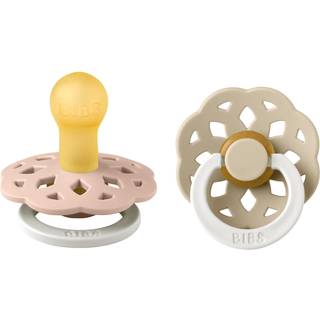 BIBS Boheme GLOW Latex Blush/Vanilla 2 pak - Flere størrelser