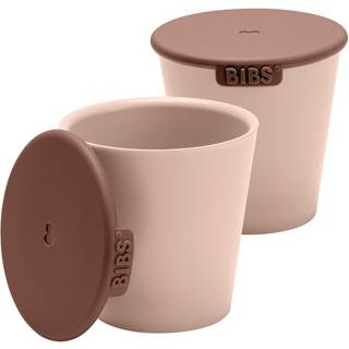 BIBS Dinner Kopsæt - To Kopper m. Låg - Blush