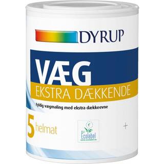 DYRUP Vægmaling Ekstra Dækkende glans 05 Helmat - 0,75 liter - Base 30